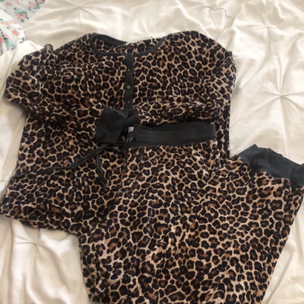 Cheetah secret treasures pajama pants leopard